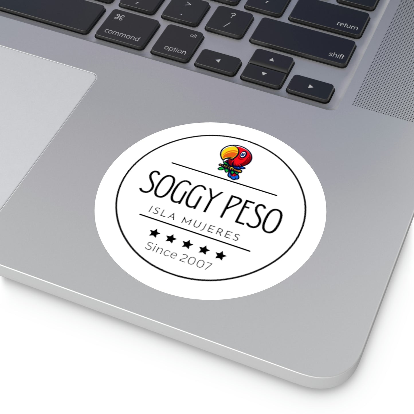Soggy Peso Logo Sticker