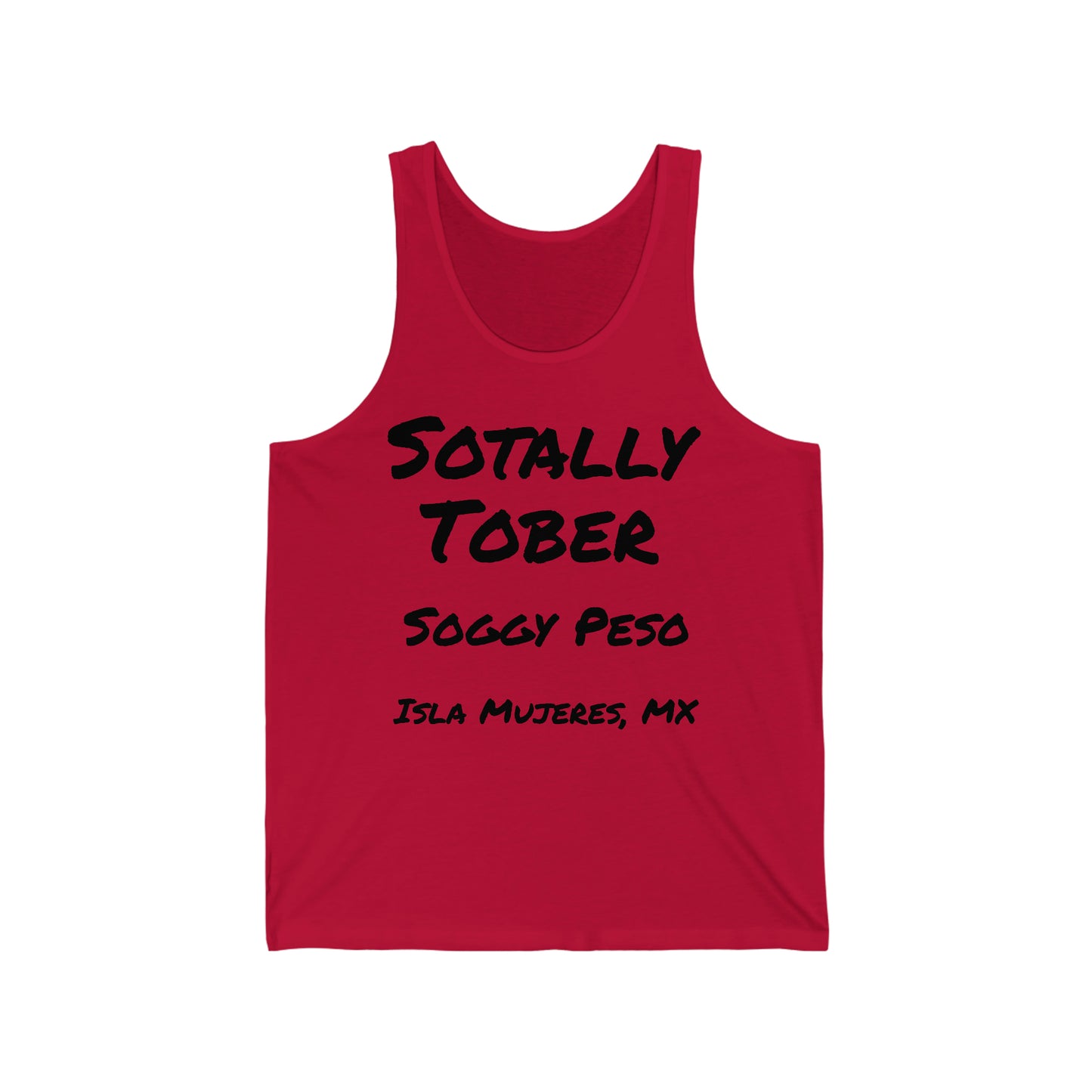 Sotally Tober Unisex Jersey Tank