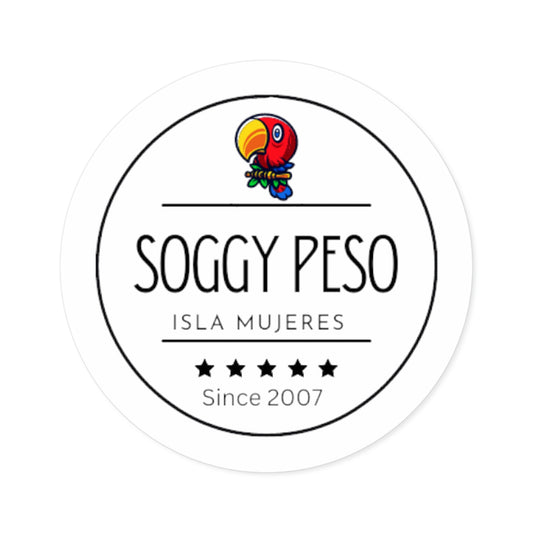 Soggy Peso Logo Sticker
