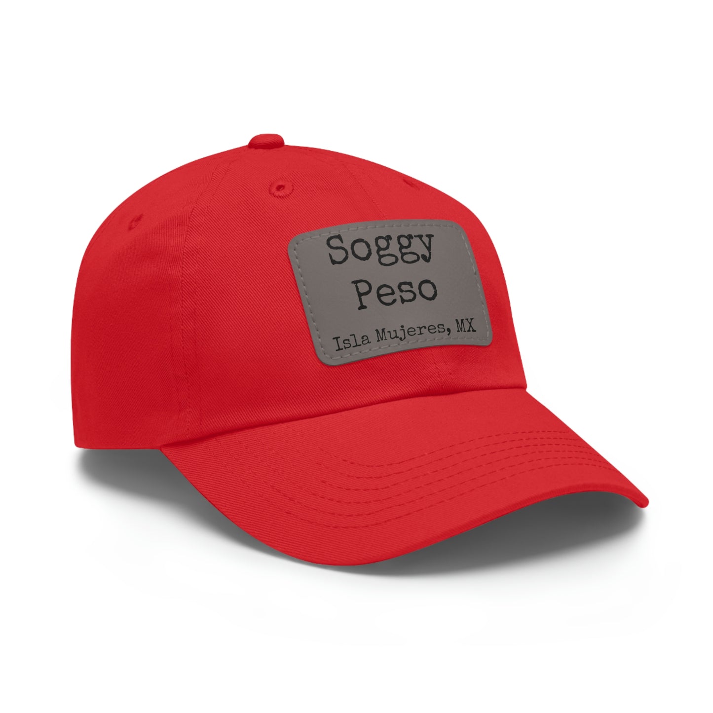 Soggy Peso Hat with Leather Patch