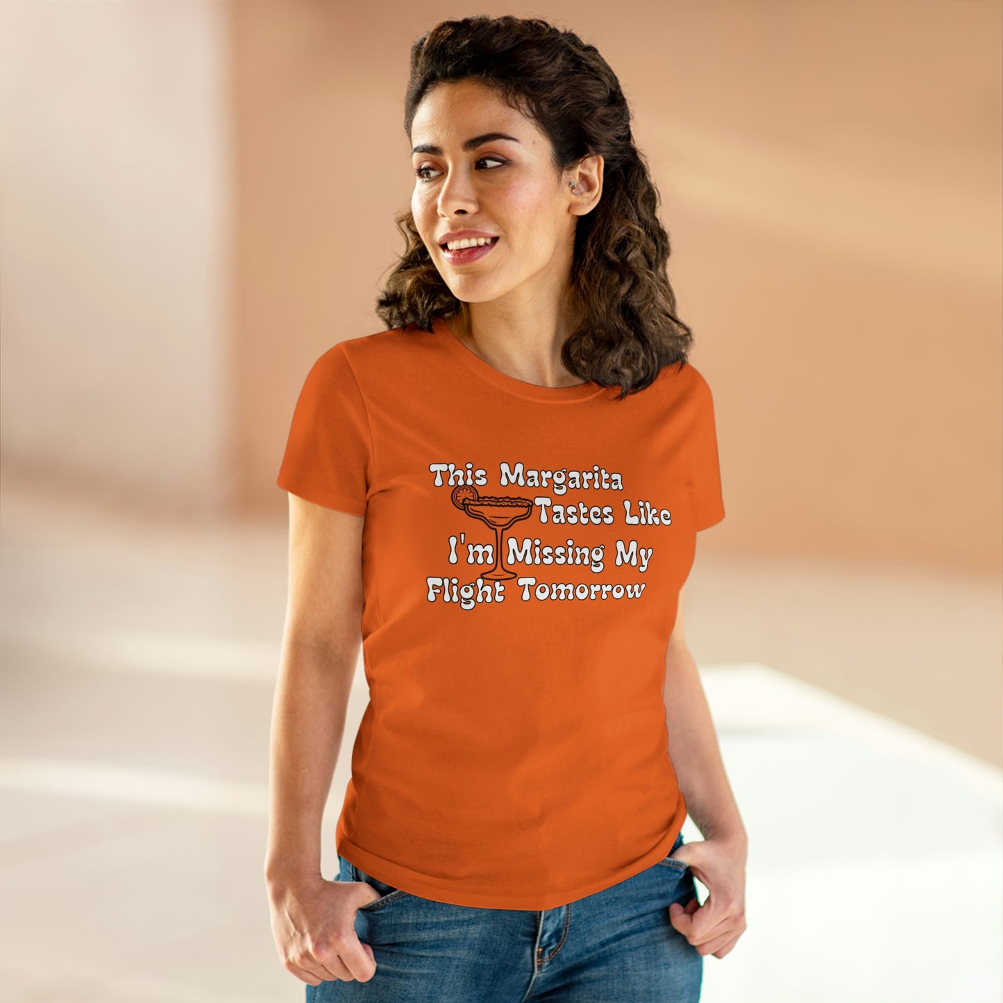 Missing My Flight Women's Cotton Tee