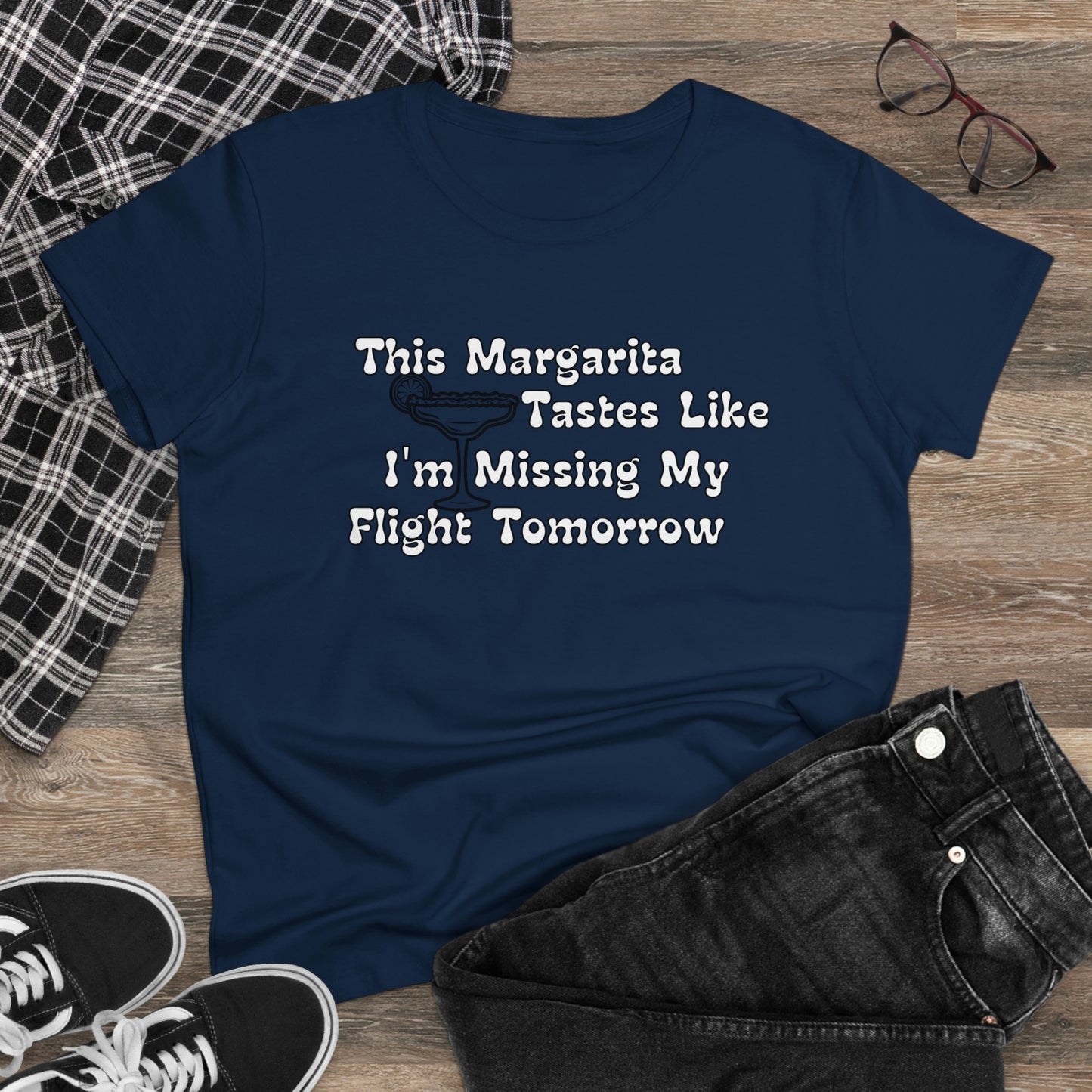 Missing My Flight Women's Cotton Tee