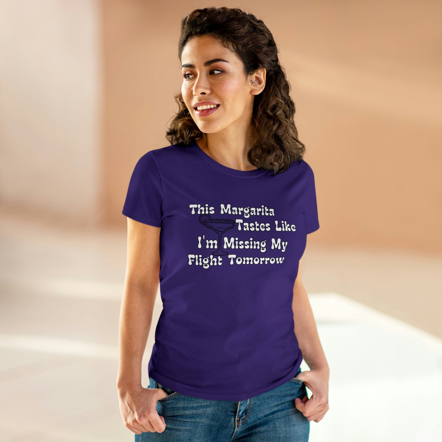 Missing My Flight Women's Cotton Tee