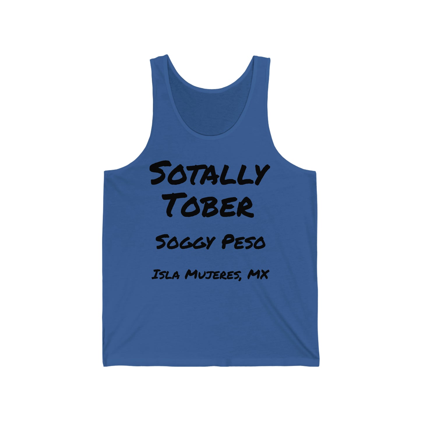 Sotally Tober Unisex Jersey Tank