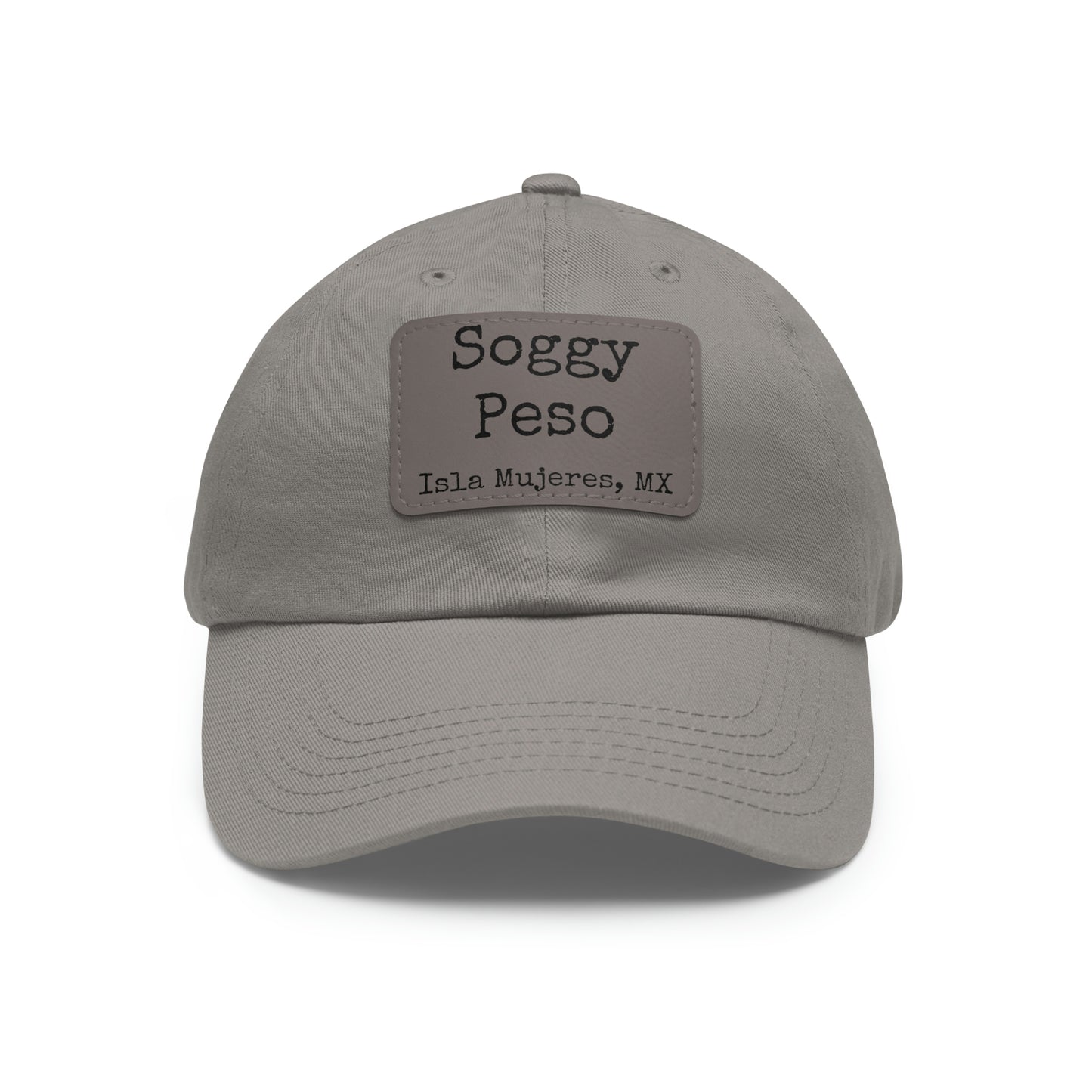 Soggy Peso Hat with Leather Patch
