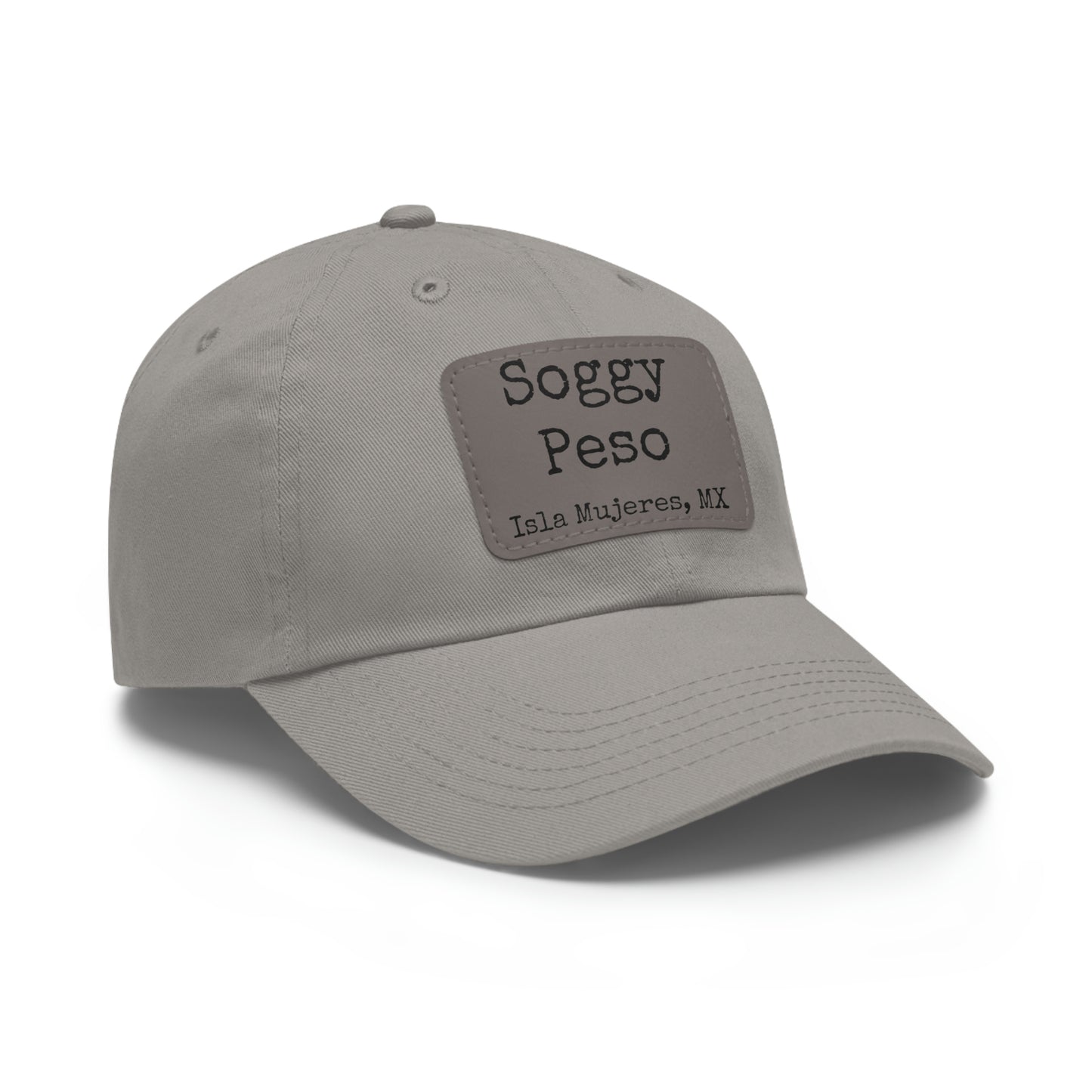 Soggy Peso Hat with Leather Patch