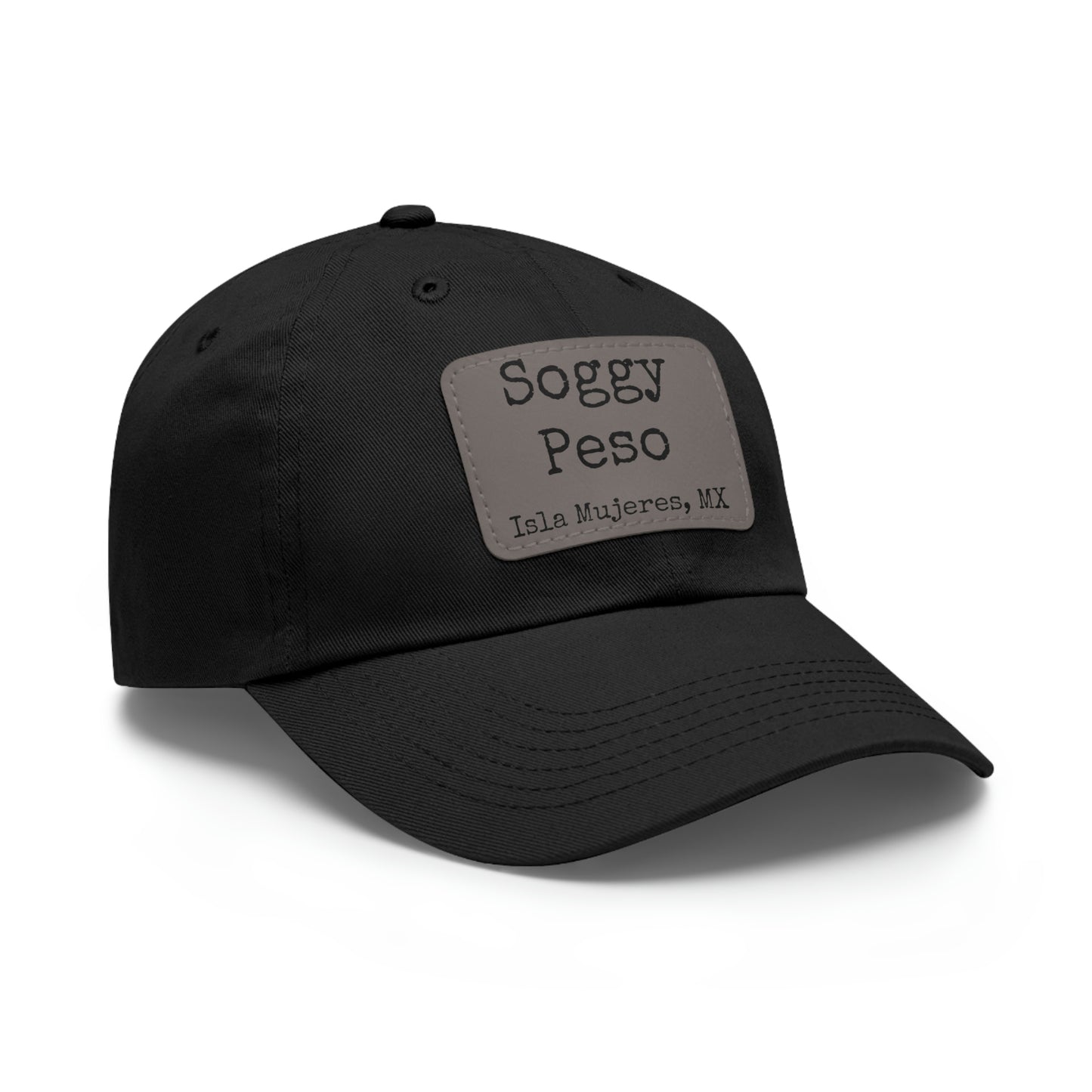 Soggy Peso Hat with Leather Patch