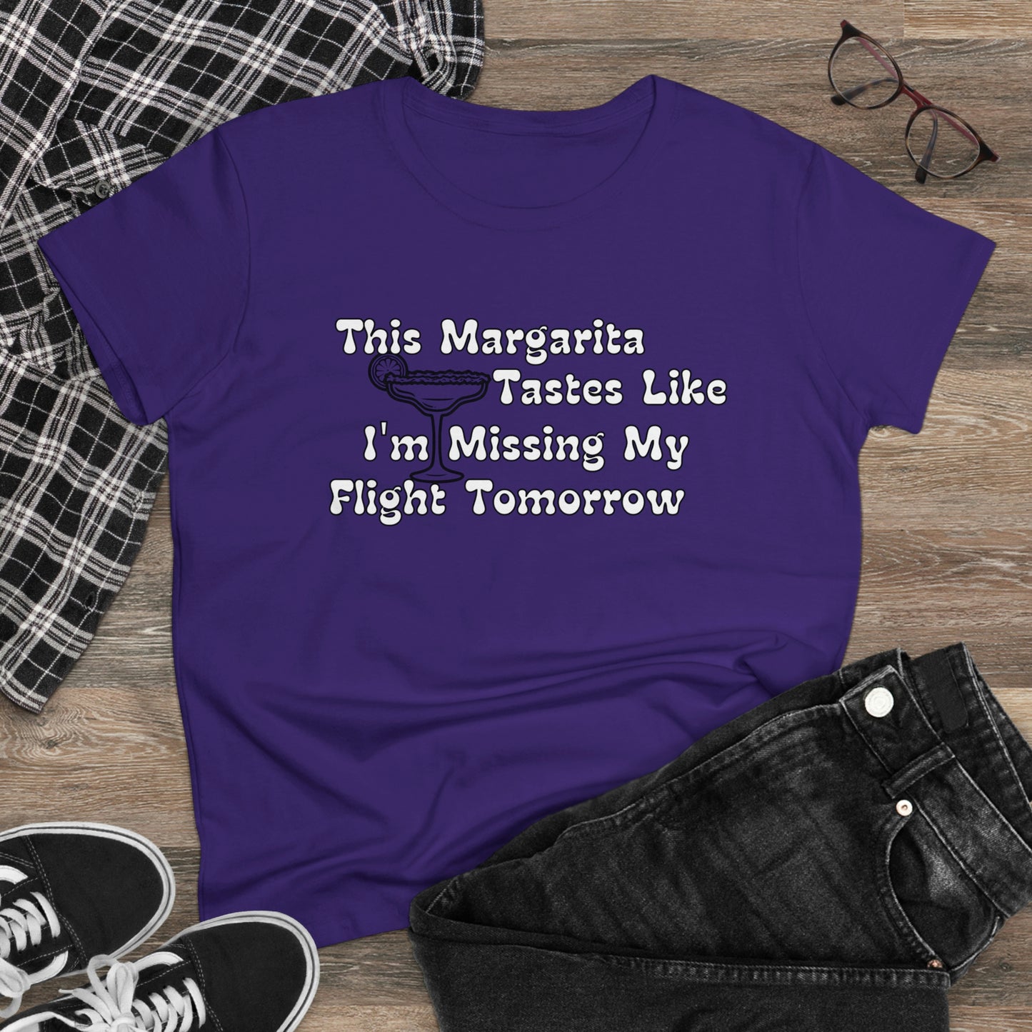Missing My Flight Women's Cotton Tee