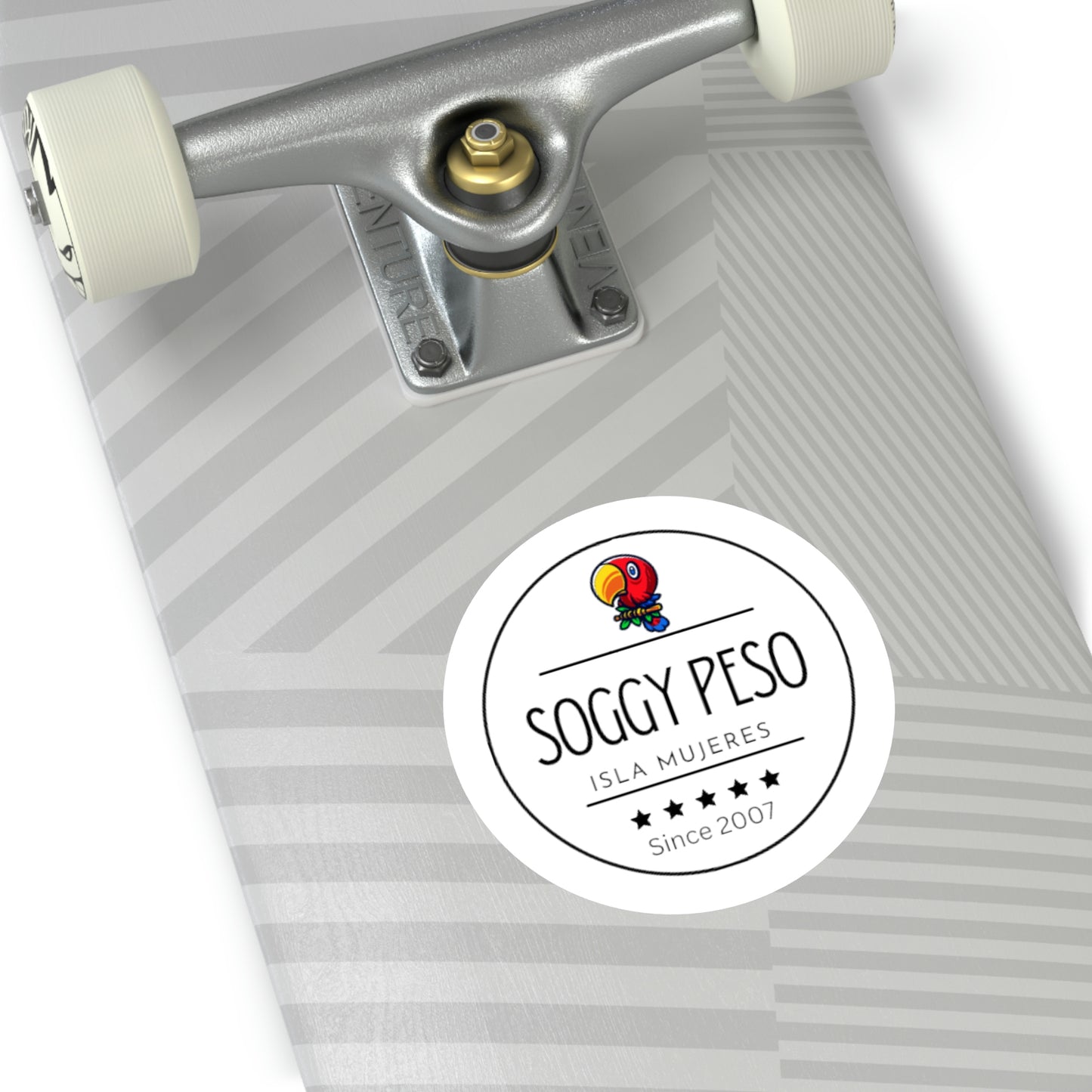 Soggy Peso Logo Sticker