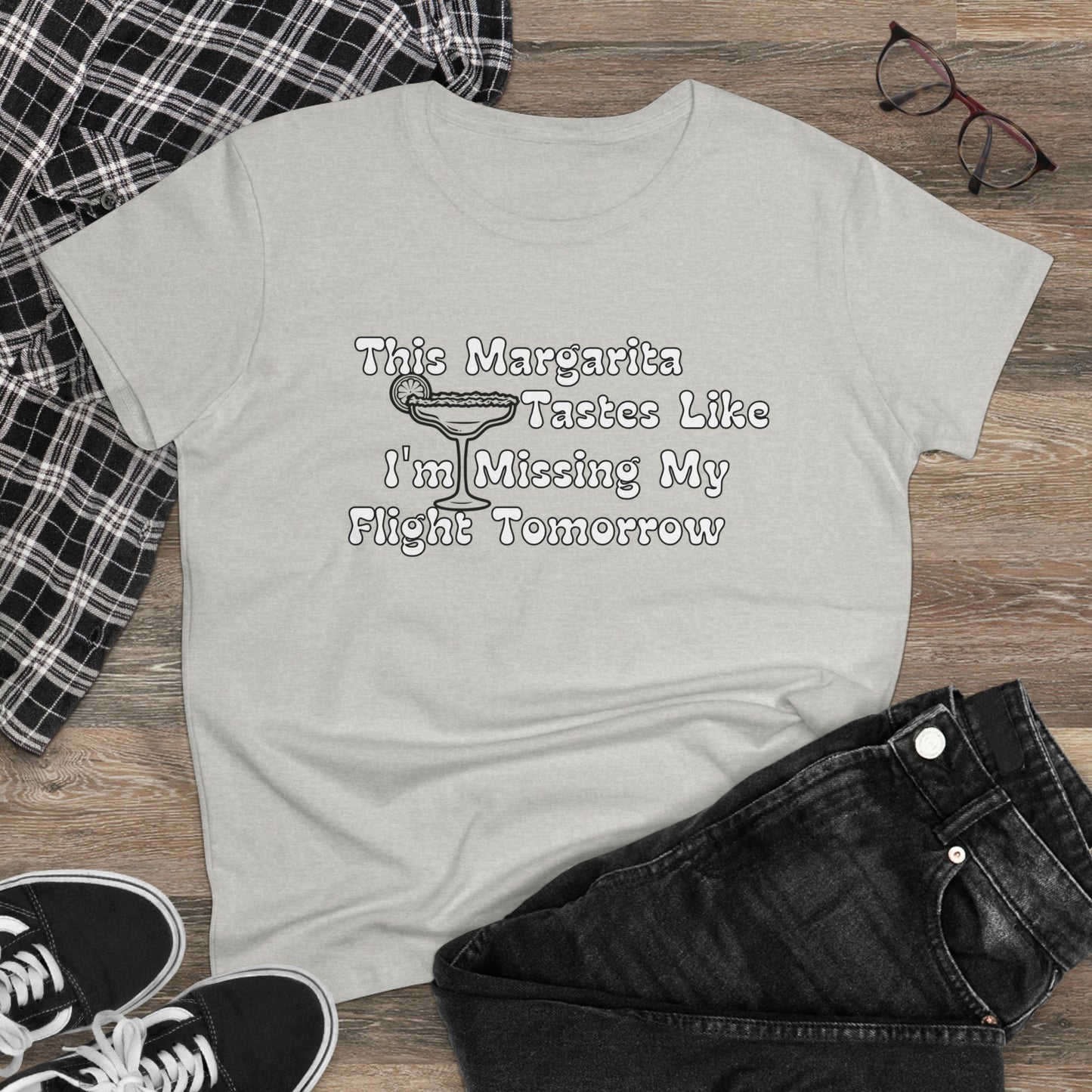 Missing My Flight Women's Cotton Tee
