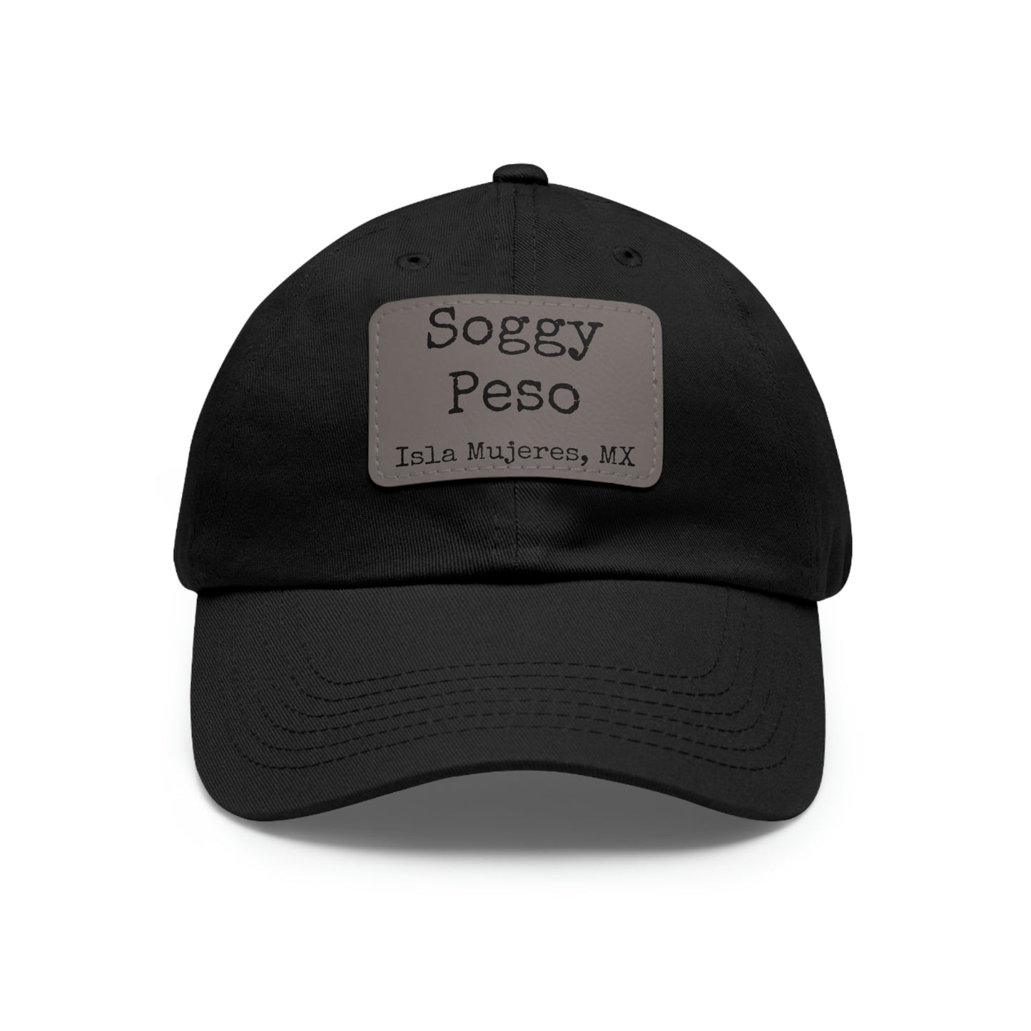 Soggy Peso Hat with Leather Patch