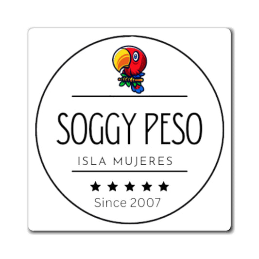 Soggy Peso Logo Magnet